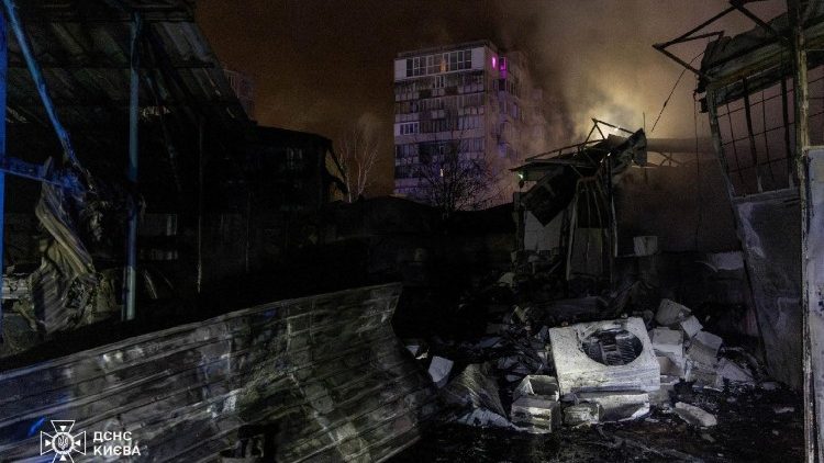 L'attacco russo su Kyiv