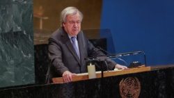 Il segretario generale delle Nazioni Unite Antonio Guterres