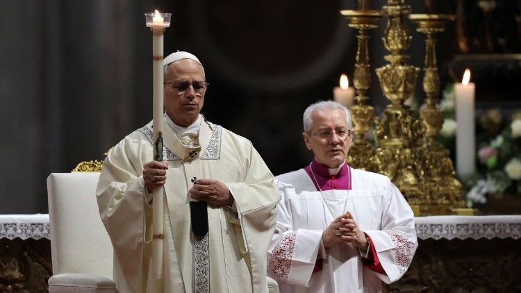 Papst Leo bei der Messe am Fest der Darstellung des Herrn und 30. Welttag des geweihten Lebens