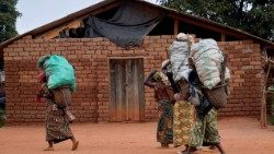 Sfollati per gli scontri nel Kivu