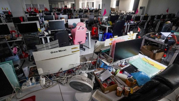 Scam centre, Cambogia