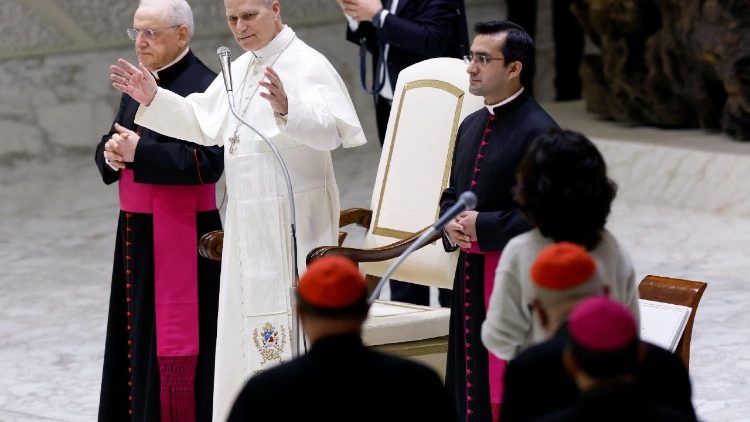 Pope Leo XIV holds weekly general audience at the Vatican