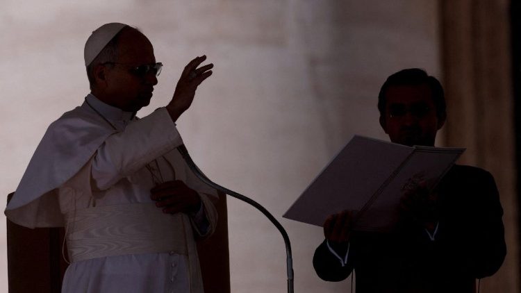 Pope Leo XIV holds a general audience in Saint Peter's Square at the Vatican