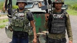 Membros do grupo de narcotraficantes Cartel de Jalisco Nueva Generación