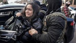 Eine Festnahme durch das ICE in Minneapolis am 25. Februar