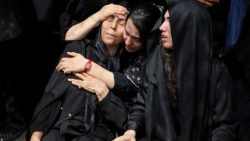 Funeral of the victims following an Israeli strike on a school in Minab