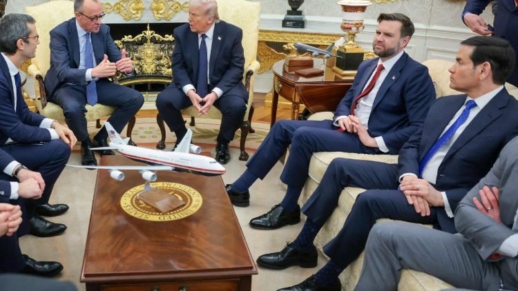 Միացեալ նահագներուն նախագահի եւ գերմանիոյ վարչապետի միջեւ հանդիպում