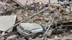 Последствия удара в Бейруте (6 марта 2026 г.).