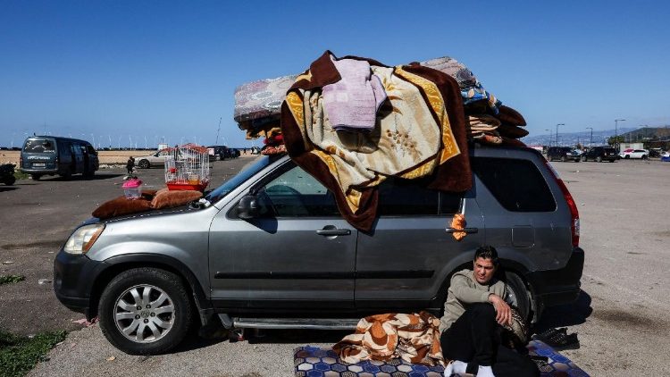 A displaced person in Beirut