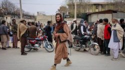 Civili in strada a Kabul