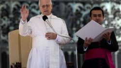 संत पापा फ्रांसिस आमदर्शन समारोह में