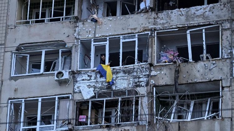 Auch Wohnh&auml;user in Lemberg wurden gezielt bombardiert