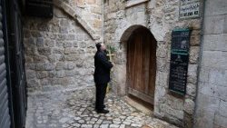 La tradicional procesión de Domingo de Ramos, que normalmente reúne a miles de fieles caminando desde el Monte de los Olivos hacia Jerusalén, fue cancelada este año.