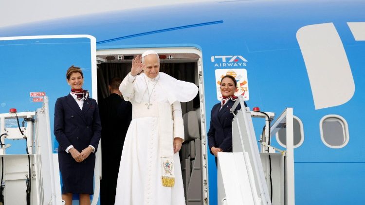 Pope Leo XIV begins his apostolic journey to Algeria, Angola, Cameroon and Equatorial Guinea