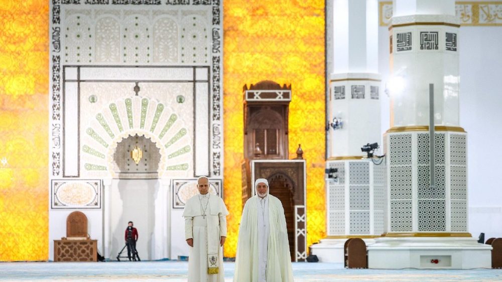 Pope Leo XIV visits the Great Mosque Of Algiers