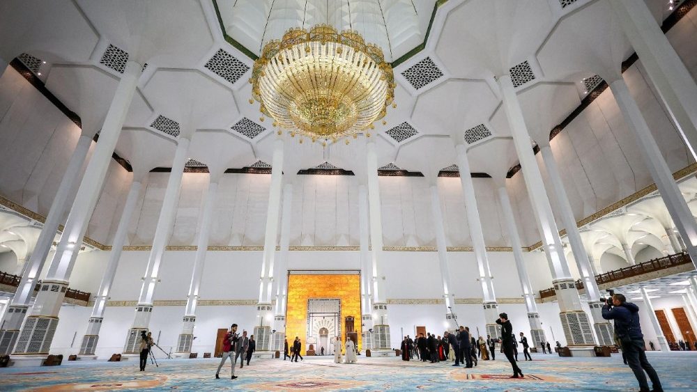 Pope Leo XIV visits the Great Mosque Of Algiers