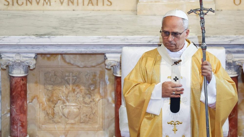 Святая Імша ў Базіліцы святога Аўгустына ў Анабе