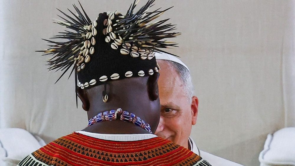 Сустрэча ў абарону міру ў Бамендзе (Камерун)