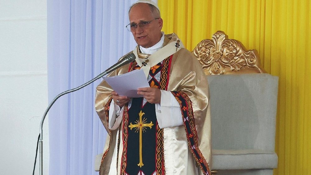 Святая Імша ў Бамендзе