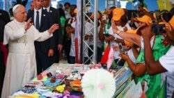 Popiežius aplankė ligoninę