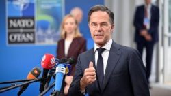 Il segretario generale della Nato Mark Rutte in Svezia