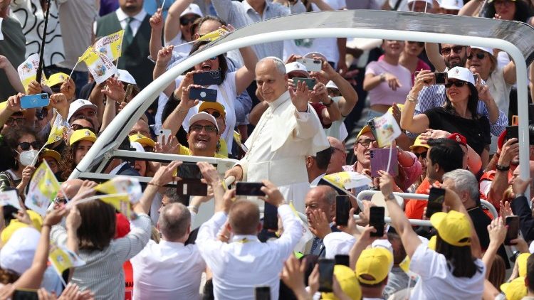 El Papa en Acerra, N&aacute;poles