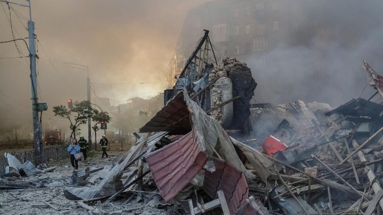 Altre immagini provenienti oggi da Kyiv