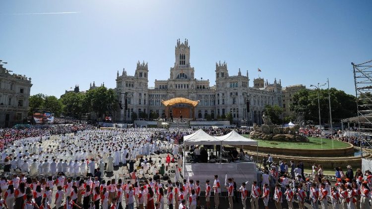 A Cibeles t&eacute;r Madrid k&ouml;zpontj&aacute;ban