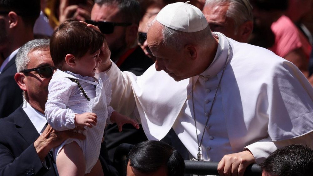 Papa Leon al XIV-lea la Abația "Fecioara Maria din Montserrat", din regiunea spaniolă Catalonia, miercuri, 10 iunie a.c.