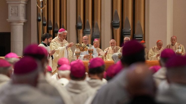 Hundreds of US Catholic Bishops celebrate Mass in Orlando