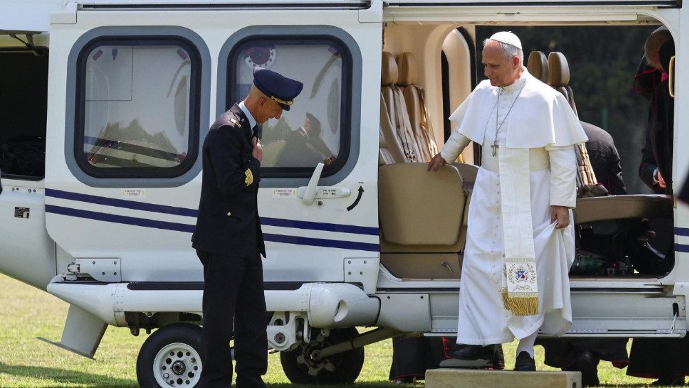 Pope Leo XIV visits Pavia shrine of St. Augustine