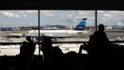 Ferienstart am Flughafen