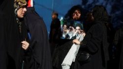 FILE PHOTO: Burial of Iran's late Supreme Leader Ayatollah Ali Khamenei in Mashhad