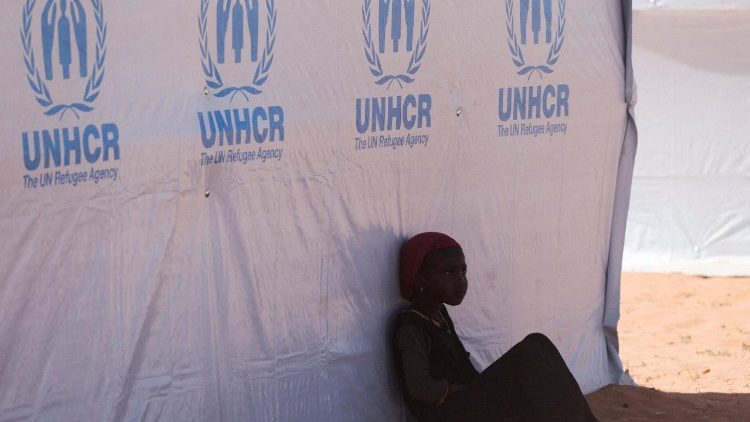Una giovane rifugiata sudanese nel campo di Touloum, Ciad orientale