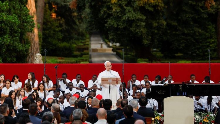 "Canticle of Peace" event as part of the celebrations marking 800 years since the death of St. Francis of Assisi, in Castel Gandolfo