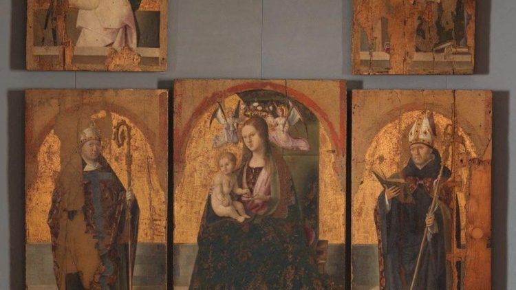 Il Polittico di San Gregorio di Antonello da Messina (Reuters)