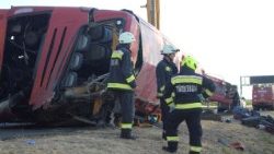 L'incidente del bus, con a bordo pellegrini polacchi, avvenuto in Ungheria