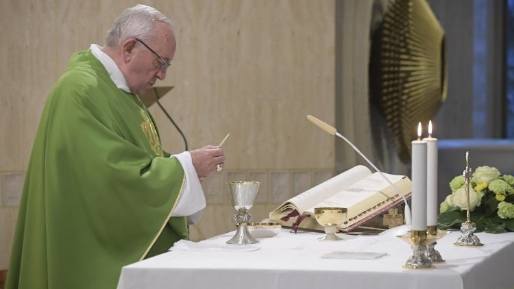 Messe in der Casa Santa Marta am Donnerstag