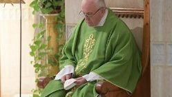 Papa Francisco en Santa Marta.