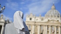 A religious sister in St. Peter's Square
