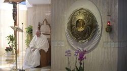 Messe à la Maison Sainte-Marthe, lundi 8 octobre 2018