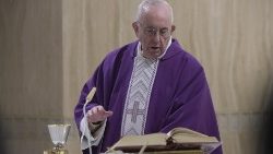 Msza w domu Św. Marty