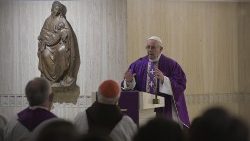 Mass at the Casa Santa Marta