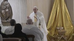 Papa Francisco na Capela da Casa Santa Marta
