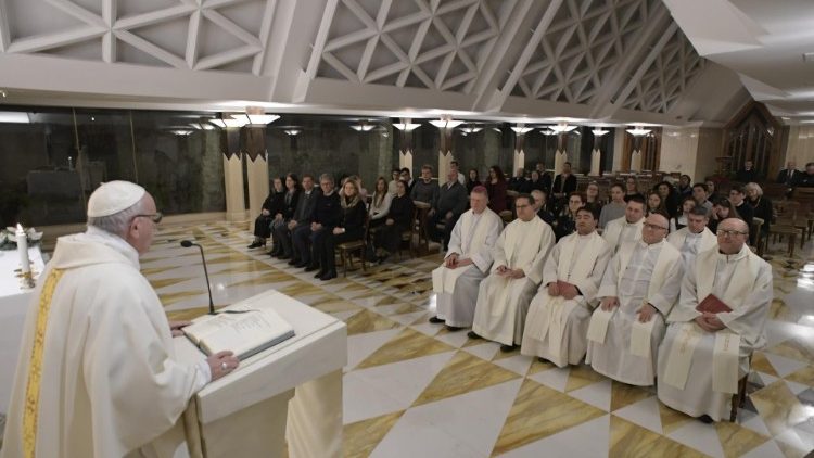 2019.01.08 Messa Santa Marta