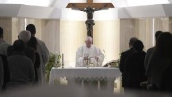 Missa na Capela da Casa Santa Marta