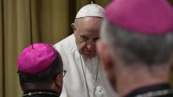 Le Pape lors de la Rencontre pour la protection des mineurs, le 21 février 2019.