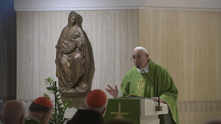 Papa Francesco Messa a Santa Marta