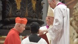 Popiežius Pranciuškus ir kardinolas S. Tamkevičius