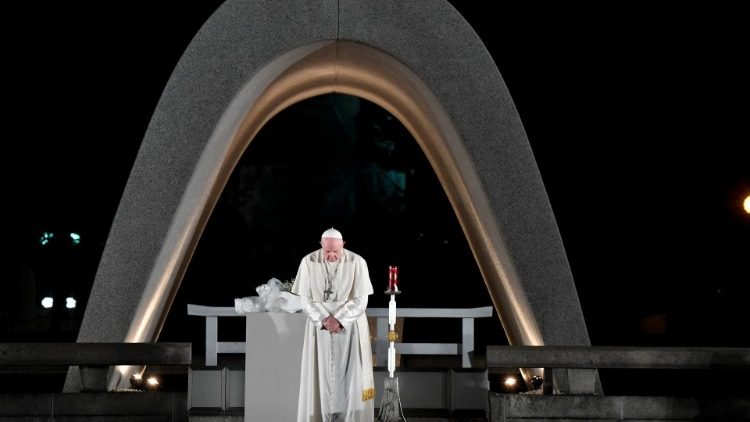 Papst Franziskus besuchte 2019 Hiroshima